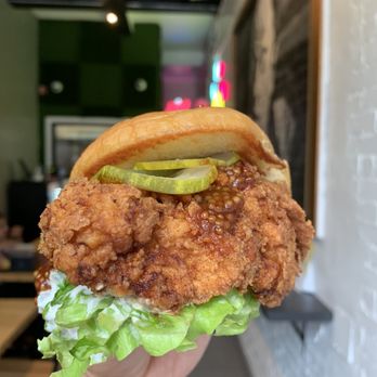 Jam Burger - Chicken Fried Chicken Burger - Burgers Near Me - Garfield, New Jersey