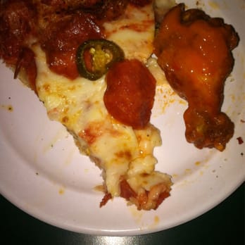 Pullano's Pizza & Wings - pepperoni & jalepeño pizza with a hot wing! yum! - Pizza Near Me - Glendale, Arizona Pullano's Pizza & Wings - pepperoni & jalepeño pizza with a hot wing! yum! - Pizza Near Me - Glendale, Arizona