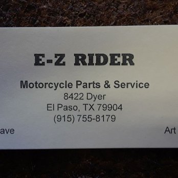 E-Z Rider Motorcycle Parts & Service - Motorcycle Dealers Near Me - El Paso, Texas E-Z Rider Motorcycle Parts & Service - Motorcycle Dealers Near Me - El Paso, Texas