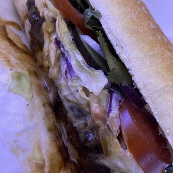 NoButcher - Aloha NoRib Sandwich - Drink Combo - Delis Near Me - Las Vegas, Nevada