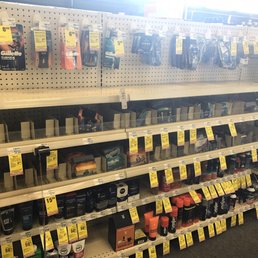 No regular brad razors in stock