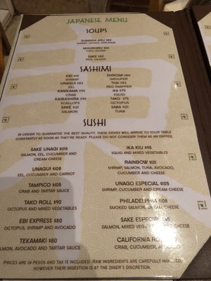 Menu photo 3 Asiana Playa del Carmen, ROO