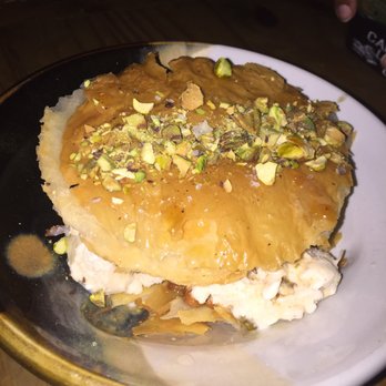 Pinch Kitchen - Baklava ice cream MUST TRY - New American Near Me - Miami, Florida Pinch Kitchen - Baklava ice cream MUST TRY - New American Near Me - Miami, Florida