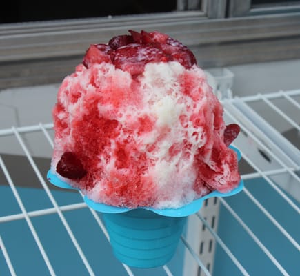 Blue Monkey Shaved Ice by null