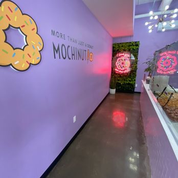 Mochinut - Cool sign inside. Small shop - Donuts Near Me - Salt Lake City, Utah