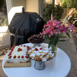 All Things Fabulous Catering - Strawberry short cake, lemon bars, and brownies YUM