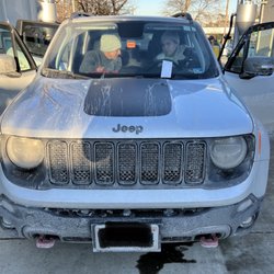 Before and after wash