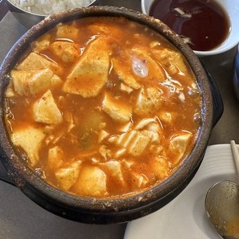 Hansang Tofu - spicy beef tofu soup - Korean Near Me - Milpitas, California Hansang Tofu - spicy beef tofu soup - Korean Near Me - Milpitas, California