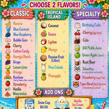 Island Snow - Food Trucks Near Me - Medford, Oregon Island Snow - Food Trucks Near Me - Medford, Oregon