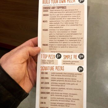 Blaze Pizza - Menu - Salad Near Me - Bound Brook, New Jersey Blaze Pizza - Menu - Salad Near Me - Bound Brook, New Jersey