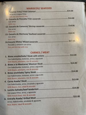 Menu photo 4 Sabor Costeno Spring Valley, NY