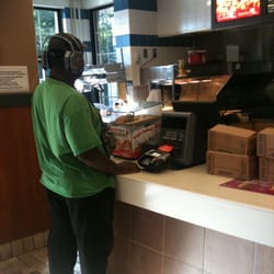 McDonald's - Don't know what kinda system this guy is bumpin'