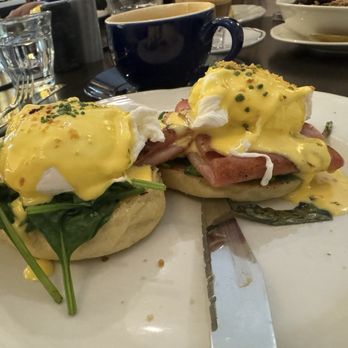 Bradford House - Egg Benedict with mortadella - Hotels Near Me - Oklahoma City, Oklahoma