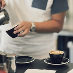 Black & Gold - David is making coffee