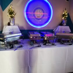 Bennett's Restaurant - Ein Teil des Weihnachtsbuffets.