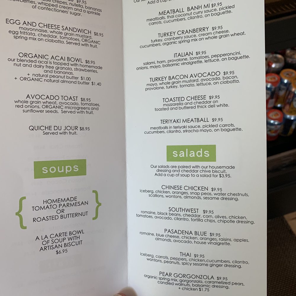 Menu 2019 Menu 2019