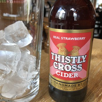 The Stoke House - Thistly Cross strawberry cider - British Near Me - London, XGL The Stoke House - Thistly Cross strawberry cider - British Near Me - London, XGL