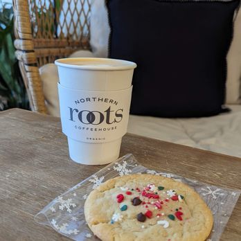 Northern Roots Coffeehouse - Coffee and a cookie! - Coffee & Tea Near Me - Greensboro, North Carolina Northern Roots Coffeehouse - Coffee and a cookie! - Coffee & Tea Near Me - Greensboro, North Carolina
