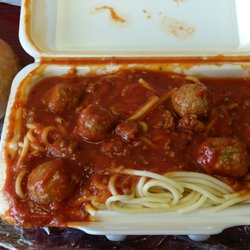 Sandwich Hut - Spaghetti and meatball special