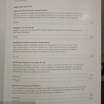 Mandara Spa - Services  6 of 6 July 2025 - Day Spas Near Me - Honolulu, Hawaii
