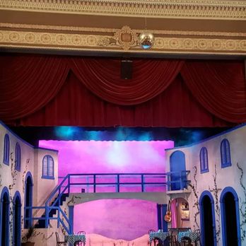The Croswell - Inside main theater, Mamma Mia set - Performing Arts Near Me - Adrian, Michigan The Croswell - Inside main theater, Mamma Mia set - Performing Arts Near Me - Adrian, Michigan