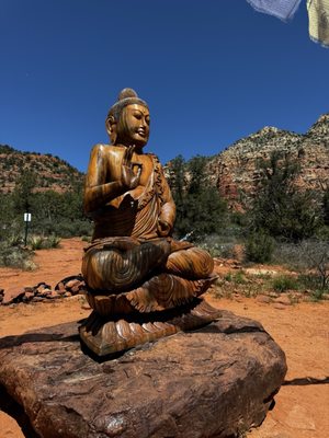 Amitabha Stupa and Peace Park by null