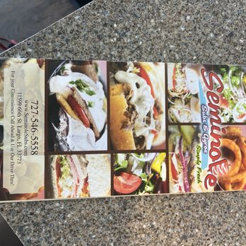 Seminole Subs & Gyros - Menu - Sandwiches Near Me - Largo, Florida Seminole Subs & Gyros - Menu - Sandwiches Near Me - Largo, Florida
