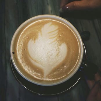 Track 5 Coffee - This is the Van Halen latte, it's delicious! - Coffee & Tea Near Me - Cranford, New Jersey Track 5 Coffee - This is the Van Halen latte, it's delicious! - Coffee & Tea Near Me - Cranford, New Jersey