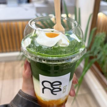 Ceré Tea - sunny side up matcha einspanner - Coffee & Tea Near Me - Burlingame, California Ceré Tea - sunny side up matcha einspanner - Coffee & Tea Near Me - Burlingame, California