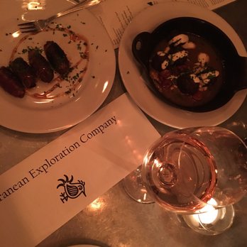 Mediterranean Exploration - Food was fantastic! Bacon wrapped dates and lamb meatballs. - Mediterranean Near Me - Portland, Oregon Mediterranean Exploration - Food was fantastic! Bacon wrapped dates and lamb meatballs. - Mediterranean Near Me - Portland, Oregon