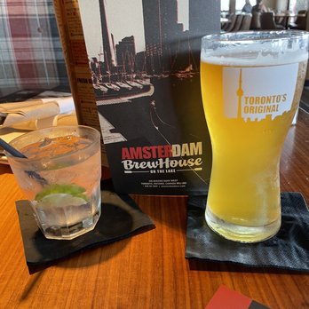 Amsterdam BrewHouse - Space Invader IPA and gin and tonic. - Breweries Near Me - Toronto, Ontario