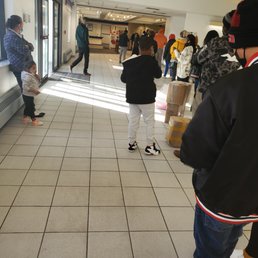 Typical line you can expect at the most worthless post office in Columbus