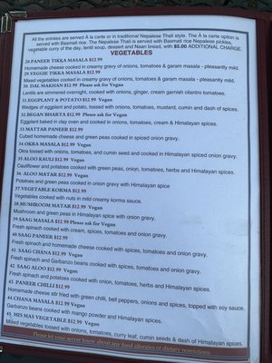 Menu photo 3 Yeti Restaurant Davis, CA