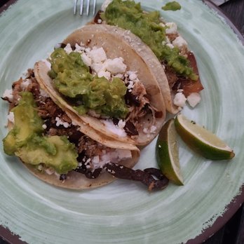 Luna Inspired Street Food - Mezcal chicken tacos - New American Near Me - Ithaca, New York