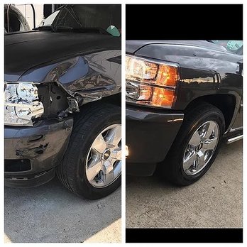 Fowler's A1 Collision - Before and After on Silverado - Body Shops Near Me - Metairie, Louisiana Fowler's A1 Collision - Before and After on Silverado - Body Shops Near Me - Metairie, Louisiana