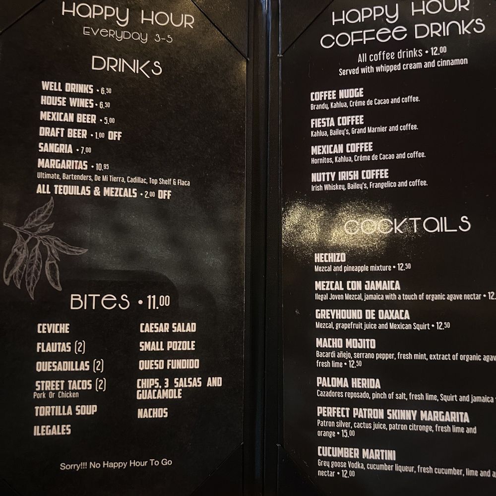 Sal Y Limon - Menu - Mexican Near Me - Seattle, Washington