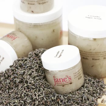 Jane's Short & Sweet - How many sugar scrubs actually do the job well, have a phenomenal aroma AND completely rinse off? Well, just one that we know of, ours. - Cosmetics & Beauty Supply Near Me Jane's Short & Sweet - How many sugar scrubs actually do the job well, have a phenomenal aroma AND completely rinse off? Well, just one that we know of, ours. - Cosmetics & Beauty Supply Near Me