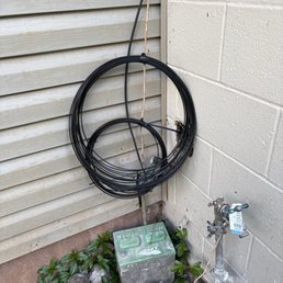 Big roll of Fiber Optic line.