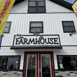 Front entrance to The Farmhouse