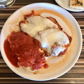 Tarantella Ristorante - chicken parm w homemade fettuccini - Pizza Near Me - Medford, New Jersey