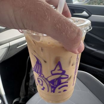 Jack in the Box - Vanilla Sweet Cream Iced Coffee - Burgers Near Me - Concord, North Carolina
