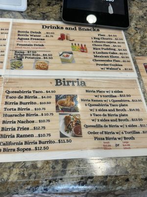 Menu photo 5 Pollos El Dorado Las Vegas, NV