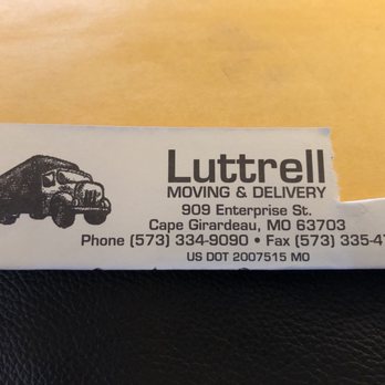 Luttrell Moving & Storage - Movers Near Me - Cape Girardeau, Missouri Luttrell Moving & Storage - Movers Near Me - Cape Girardeau, Missouri