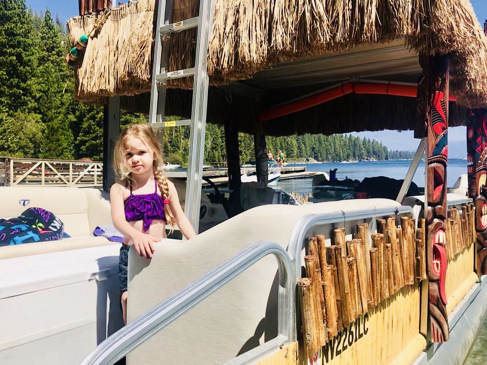 Lake Tahoe Tiki Boat Logo