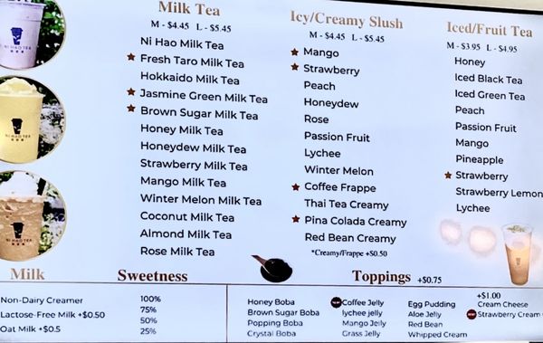 Menu photo 3 Ni Hao Tea Tucson, AZ