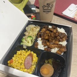 Braised Pork Belly Bento Braised Pork Belly Bento