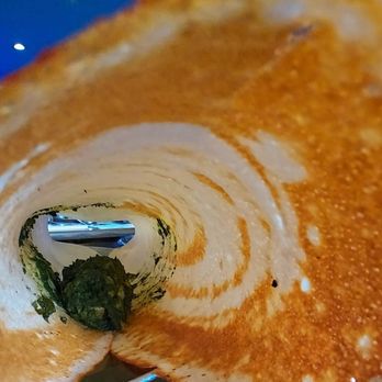 Dosa Delight - Spinach Masala Dosa - Indian Near Me - Jackson Heights, New York Dosa Delight - Spinach Masala Dosa - Indian Near Me - Jackson Heights, New York