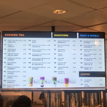 Young Tea - Menu - Bubble Tea Near Me - Seattle, Washington Young Tea - Menu - Bubble Tea Near Me - Seattle, Washington