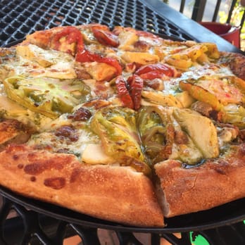 Lamppost Pizza - My health conscious friend decided on this - Pizza Near Me - Davis, California Lamppost Pizza - My health conscious friend decided on this - Pizza Near Me - Davis, California
