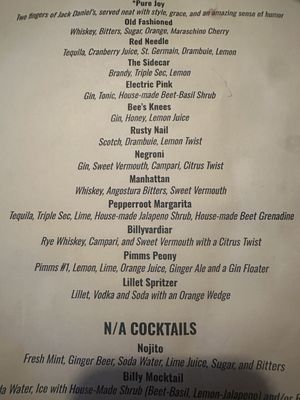 The Billy Motel & Bar / ISH Kitchen by null